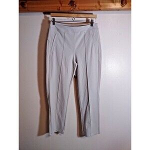 Athleta Women's 10 White Beige Pants Careerwear Stretch Trekkie